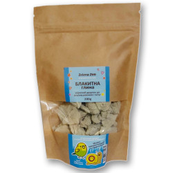 Zelena Zoo - голубая глина для попугаев и улиток