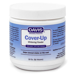 Davis Cover-Up Whitening Powder - маскувальна відбілювальна пудра для собак та котів