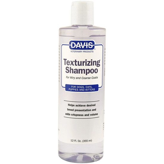 Davis Texturizing Shampoo - текстурирующий шампунь для жесткой и объемной шерсти у собак и кошек