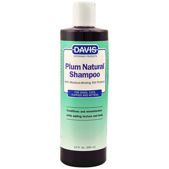 Davis Plum Natural Shampoo - шампунь с протеинами шелка для собак и кошек