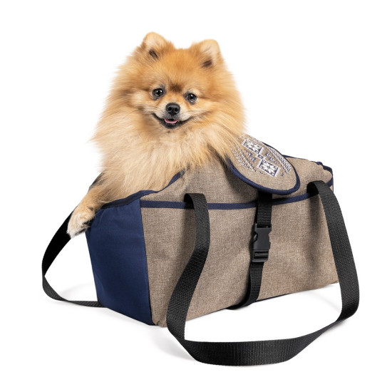 Природа Pet Fashion Linen - сумка-переноска (38*32*22 см)
