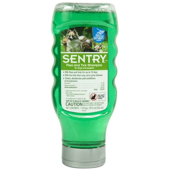 Sentry Sunwashed Linen Shampoo (Сентри Солнечный Лён) - шампунь для собак противопаразитарный
