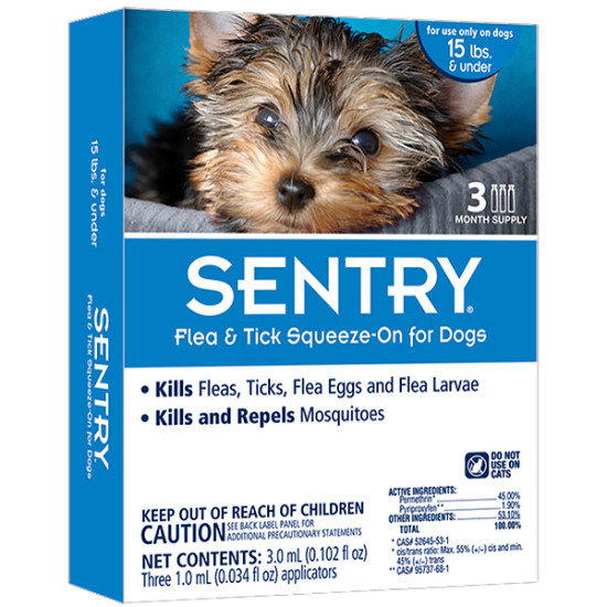 Sentry  (Сентри) - капли от блох и клещей для собак