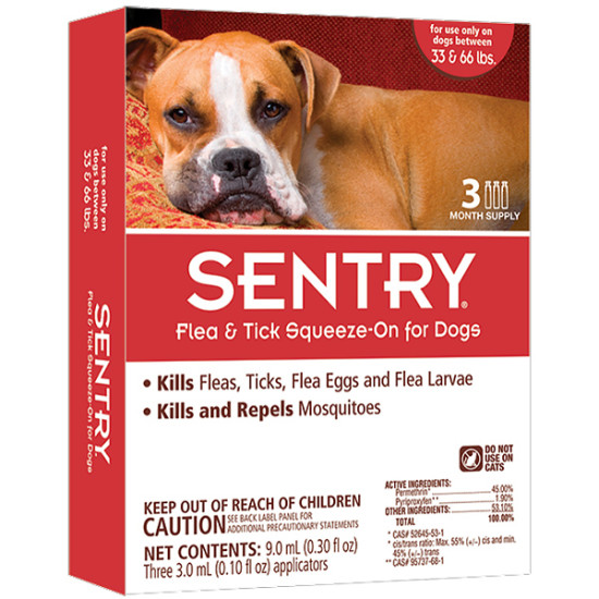 Sentry  (Сентри) - капли от блох и клещей для собак