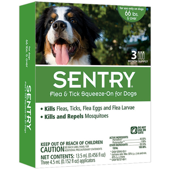Sentry  (Сентри) - капли от блох и клещей для собак