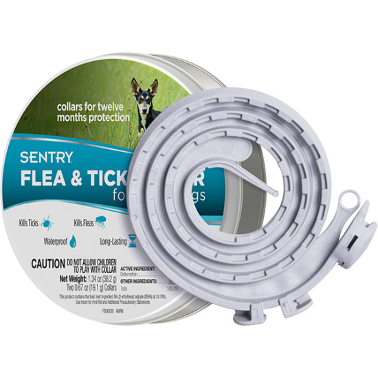 Sentry Flea&Tick Collar (Сентри) - ошейник от блох и клещей для собак