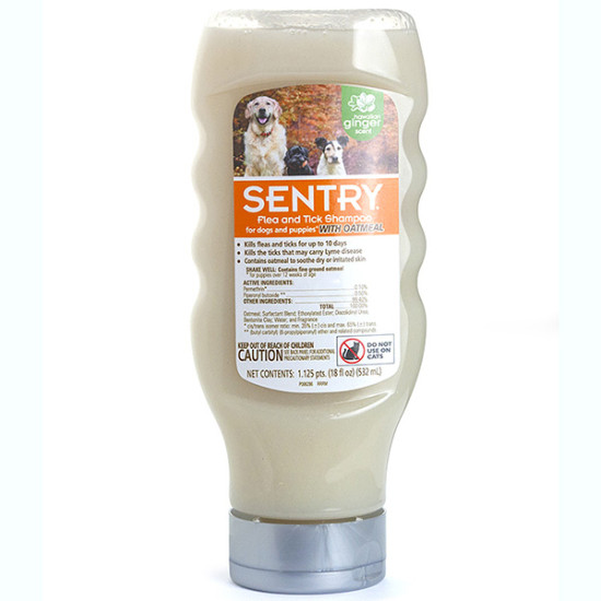 Sentry Oatmeal Shampoo (Сентри Овсяная Мука) - шампунь для собак противопаразитарный