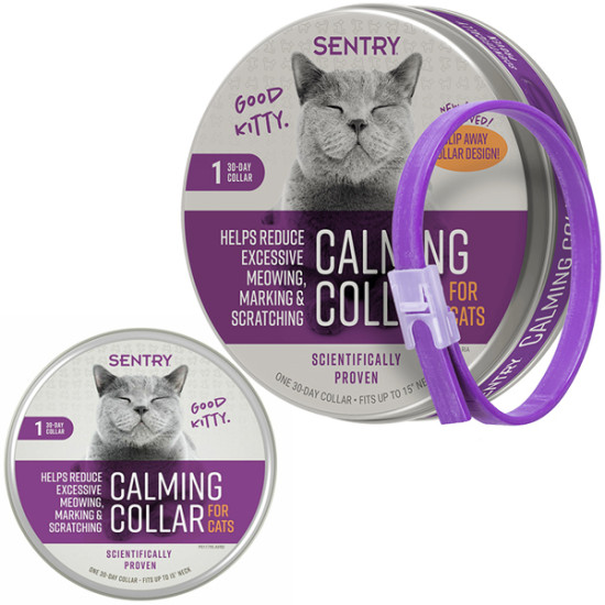Sentry Calming Collar Good Kitty (Сентри Гуд Китти) - успокаивающий ошейник с феромонами для кошек
