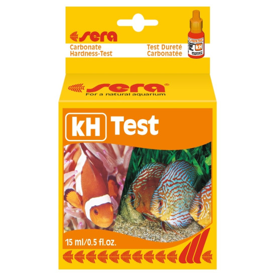 Sera kH-Test - тест для визначення карбонатної жорсткості в прісній і морській воді