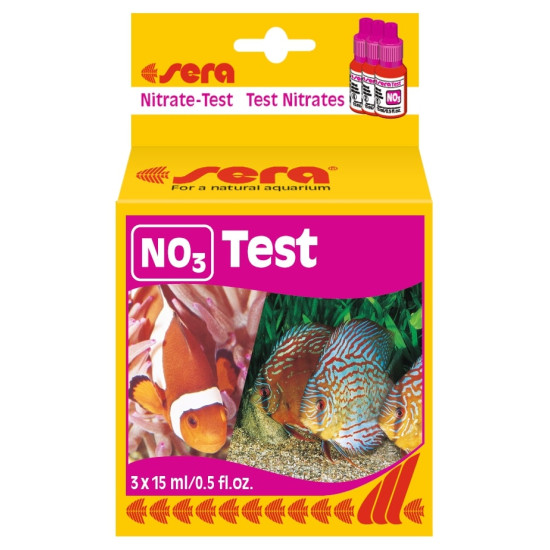 Sera Nitrate-Test (NO3) - тест для визначення вмісту нітратів у прісній і морській воді