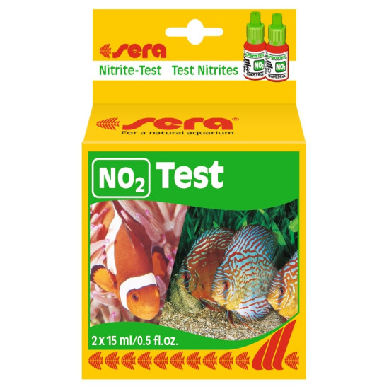 Sera Nitrite-Test (NO2) - тест для визначення вмісту нітритів у прісній і морській воді