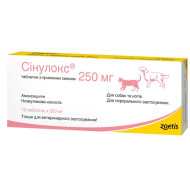 Zoetis Synulox (Сінулокс) - антибіотик для лікування інфекційних захворювань для собак та котів