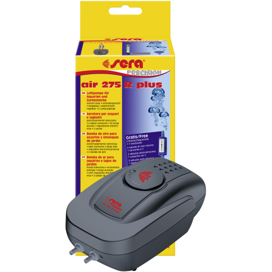 Sera Air Plus 275R Pump - повітряний компресор для акваріумів обємом до 280 л