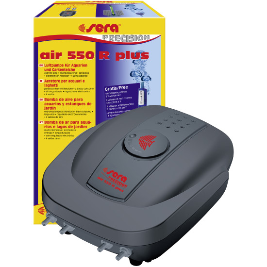 Sera Air Plus 550R Pump - повітряний компресор для акваріумів обємом до 550 л