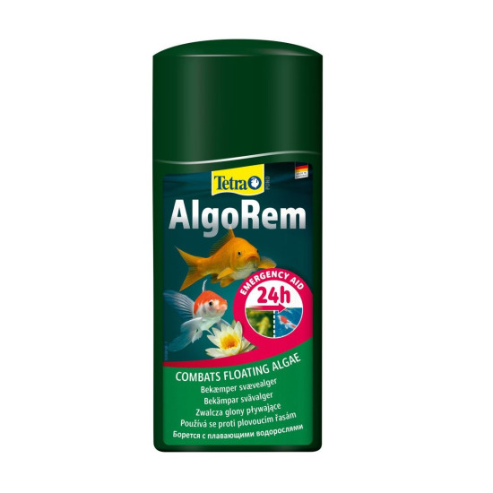 Tetra AlgoRem - кондиціонер для боротьби з водоростями в садовому ставку