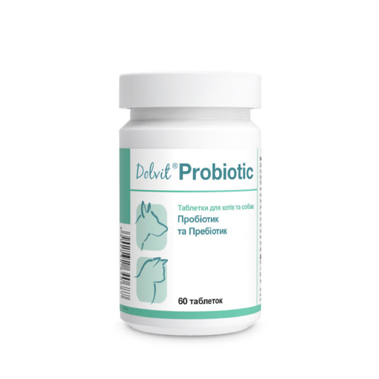Dolfos Dolvit Probiotic (Долфос Долвит Пробиотик) - препарат для кошек и собак для здоровья желудочно-кишечного тракта