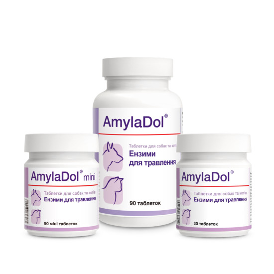Dolfos AmylaDol (Долфос Аміладол) - препарат для котів і собак у разі харчових розладів