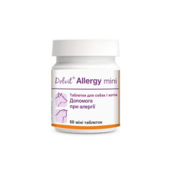 Dolfos Dolvit Allergy Mini (Долфос Долвіт Алерджі Міні) - добавка для котів і собак при алергії