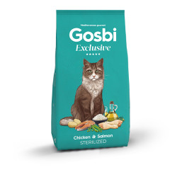 Gosbi Exclusive Chicken & Salmon Sterilized (Госбі Ексклюзив) - дорослі стерилізовані коти, з куркою та лососем