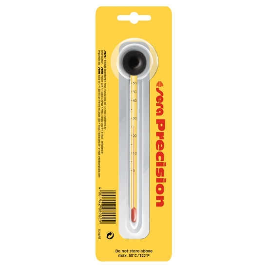 Sera Precision Thermometer - термометр для аквариума стеклянный на присосках