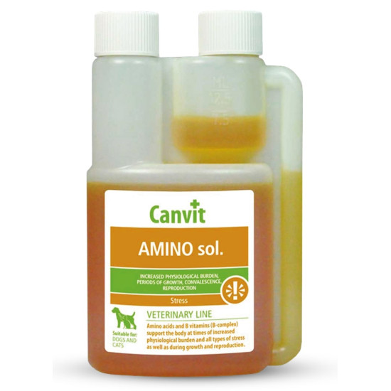 Canvit Amino Sol. (Канвит Амино Сол) - витаминный тоник для собак и кошек