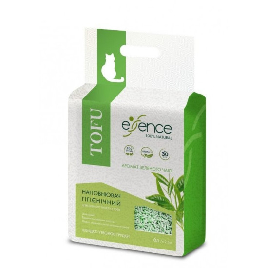 Essence Tofu (Эссенс Тофу) - соевый наполнитель с ароматом зелёного чая