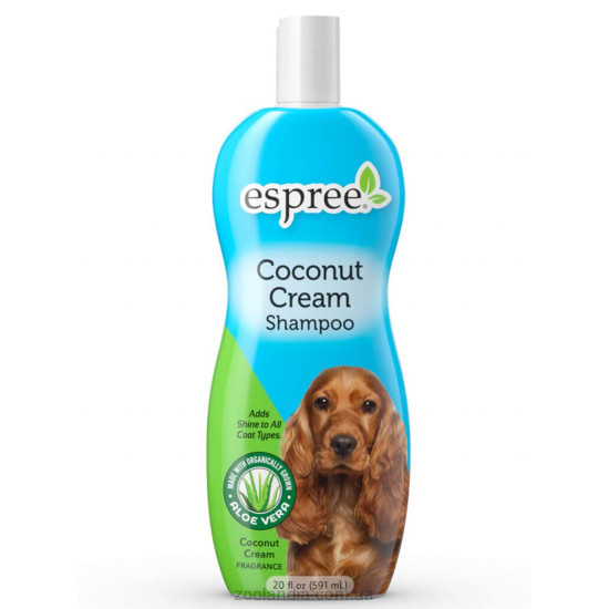 Espree Coconut Cream Shampoo (Эспри) - кокосовый кремовый шампунь для собак для интенсивного увлажнения