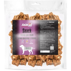 Animall Snack (Энимал) - лакомство для собак, квадратики с уткой и треской