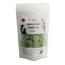 Lessy Pea Snacks for Rodents - лакомство для грызунов, гороховые снеки