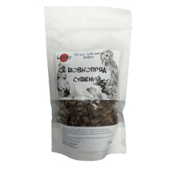 Lessy Dried Silkworm Pupae - ласощі для гризунів та птахів, сушений шовкопряд