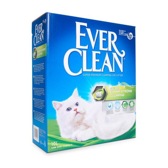 Ever Clean Extra Strong (Евер Клін) - гліняний наповнювач ультра-грудкувальний з ароматом