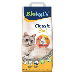 Biokat's Classic 3in1 (Біокетс) - гліняний наповнювач