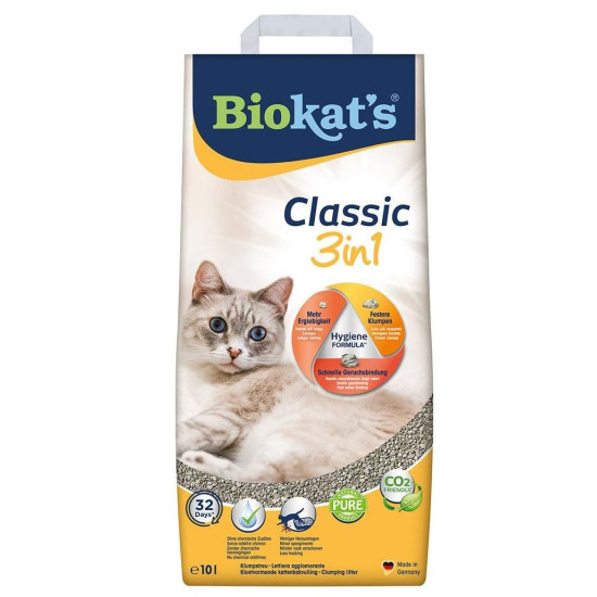 Biokats Classic 3in1 (Біокетс) - гліняний наповнювач