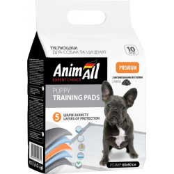 AnimAll Training Pads (Енімал) - пелюшки з активованим вугіллям, 60*60 см