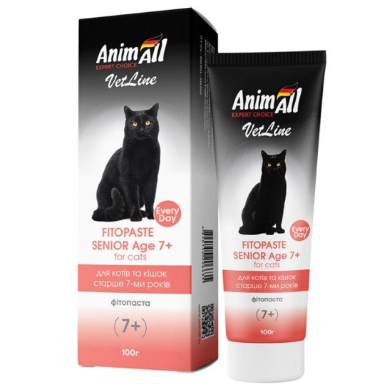 AnimAll VetLine Senior Age 7+ (Енімал) - фітопаста для літніх котів