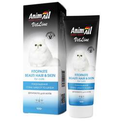 AnimAll VetLine Beauty Hair&Skin (Енімал) - фітопаста для здоров'я шкіри та шерсті для котів