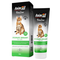 AnimAll VetLine Urinary (Энимал) - фитопаста для профилактики мочекаменной болезни у кошек