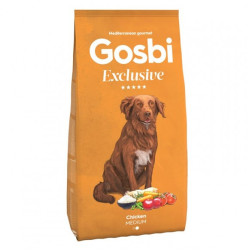 Gosbi Exclusive Chicken Medium (Госбі Ексклюзив) - дорослі собаки середніх порід, з куркою