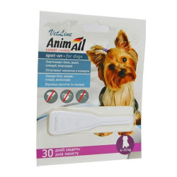 AnimAll VetLine (Энимал) - капли от блох и клещей для собак