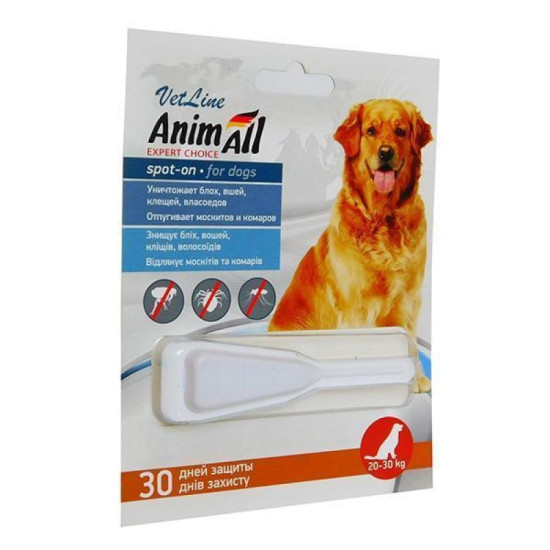AnimAll VetLine (Энимал) - капли от блох и клещей для собак