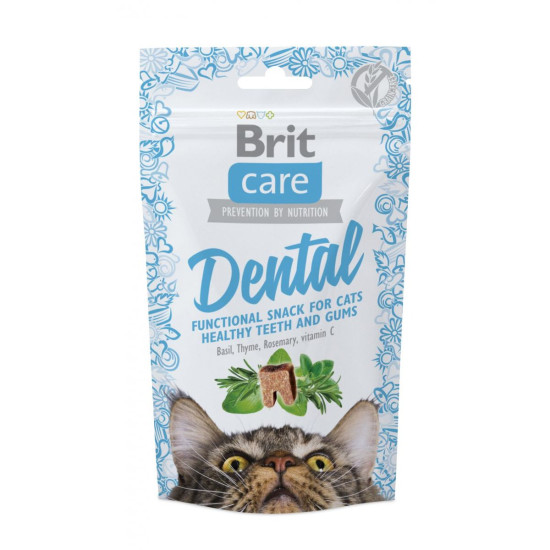 Brit Care Dental - ласощі для котів, для зубів, з качкою