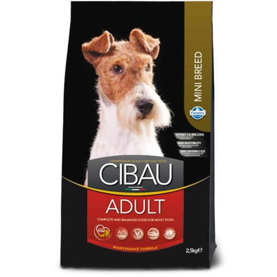 Farmina Cibau Adult Mini Chicken (Фарміна) - дорослі собаки дрібних порід, з куркою