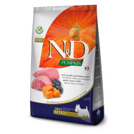 Farmina N&D Grain Free Pumpkin Lamb & Blueberry Adult Mini (Фармина) - взрослые собаки мелких пород, с ягнёнком