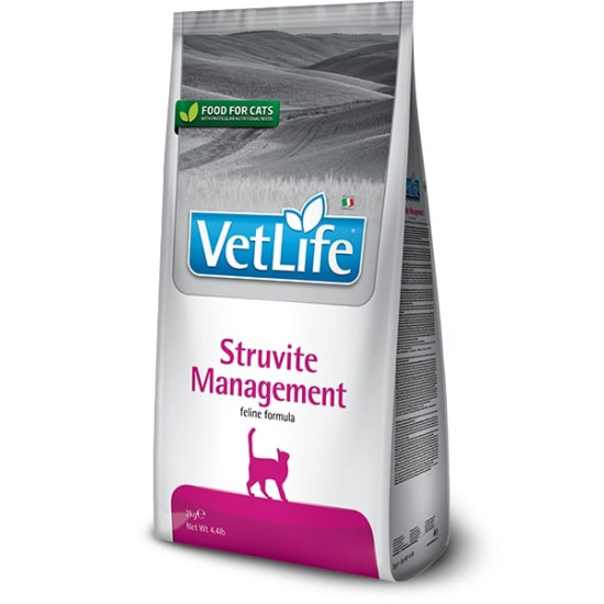 Farmina Vet Life Struvite Management (Фармина Струвит Менеджмент) - диета для кошек при заболеваниях нижних отделов мочевыводящих путей, с курицей