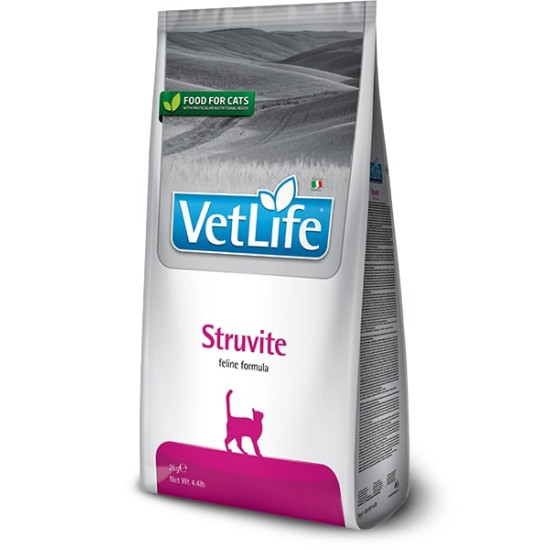 Farmina Vet Life Struvite Cat (Фарміна Струвіт) - дієта для котів при сечокам'яній хворобі, з куркою