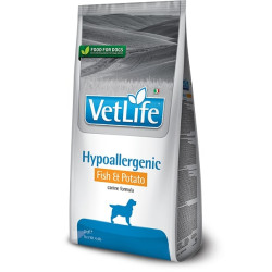 Farmina Vet Life Hypoallergenic Fish & Potato (Фармина Гипоалергеник) - диета для собак при пищевой аллергии, с рыбой