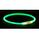 Trixie USB Flash Light Ring - светящийся ошейник, зелёный