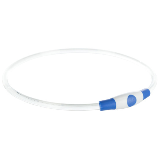 Trixie USB Flash Light Ring - нашийник, що світиться, синій