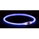 Trixie USB Flash Light Ring - нашийник, що світиться, синій