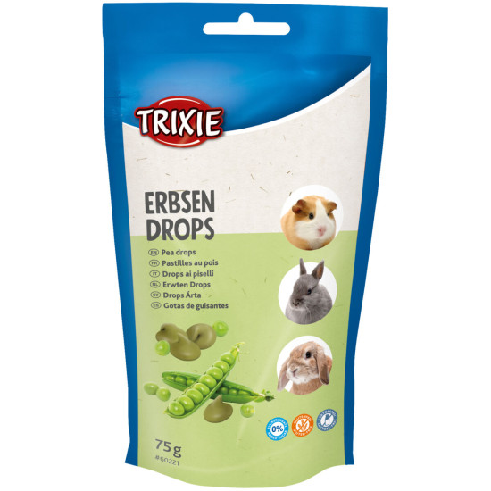 Trixie Pea Drops - лакомство для грызунов, гороховые дропсы
